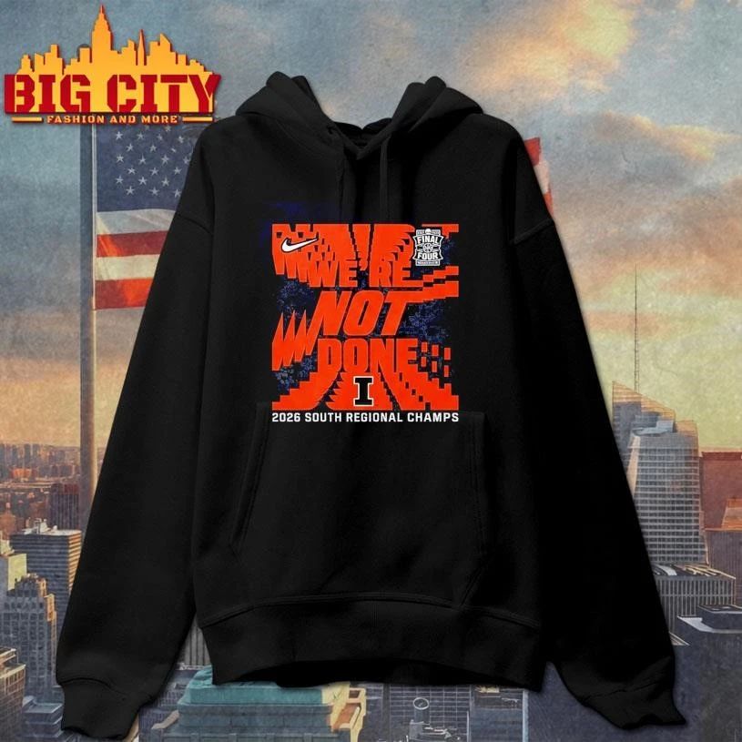 Illinois Fighting Illini 2026 Tournament Final Four Locker Room College Shirt