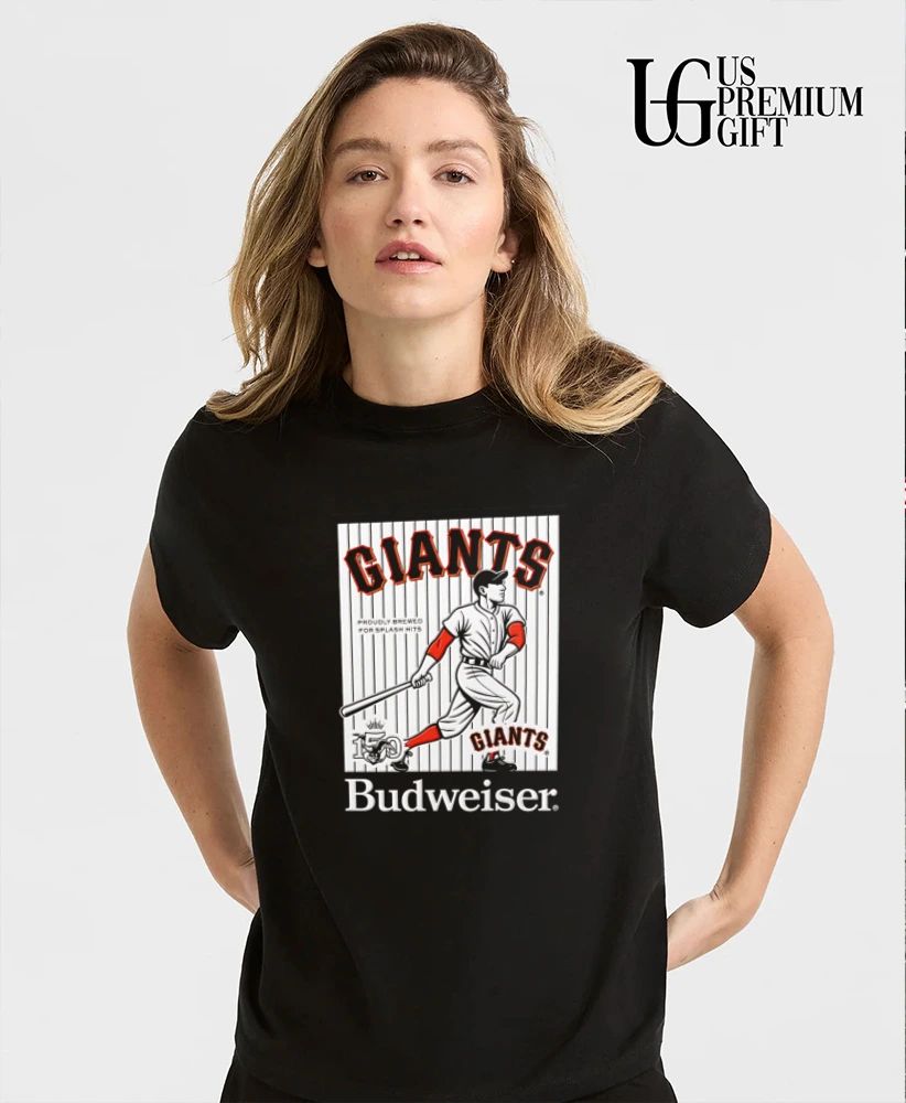 San Francisco Giants baseball 150 Years Budweiser shirt