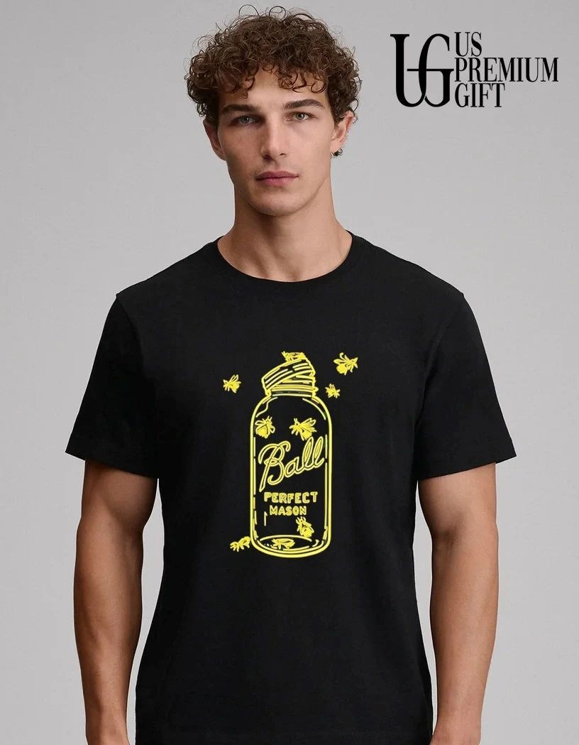 Firefly ball mason jar shirt