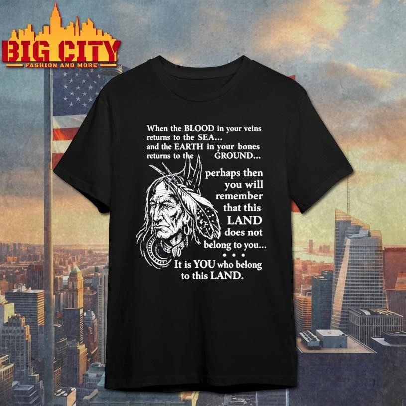 When the BLOOD in your veins returns to the SEA Vintage Shirt