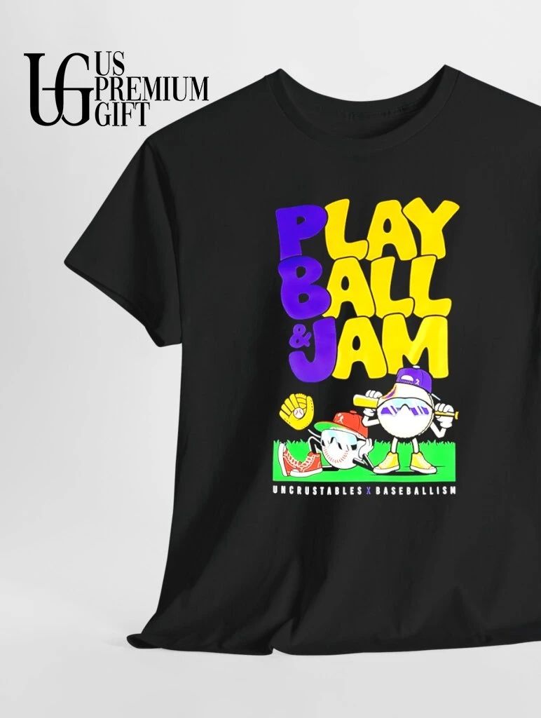 Play Ball and Jam baseball shirt