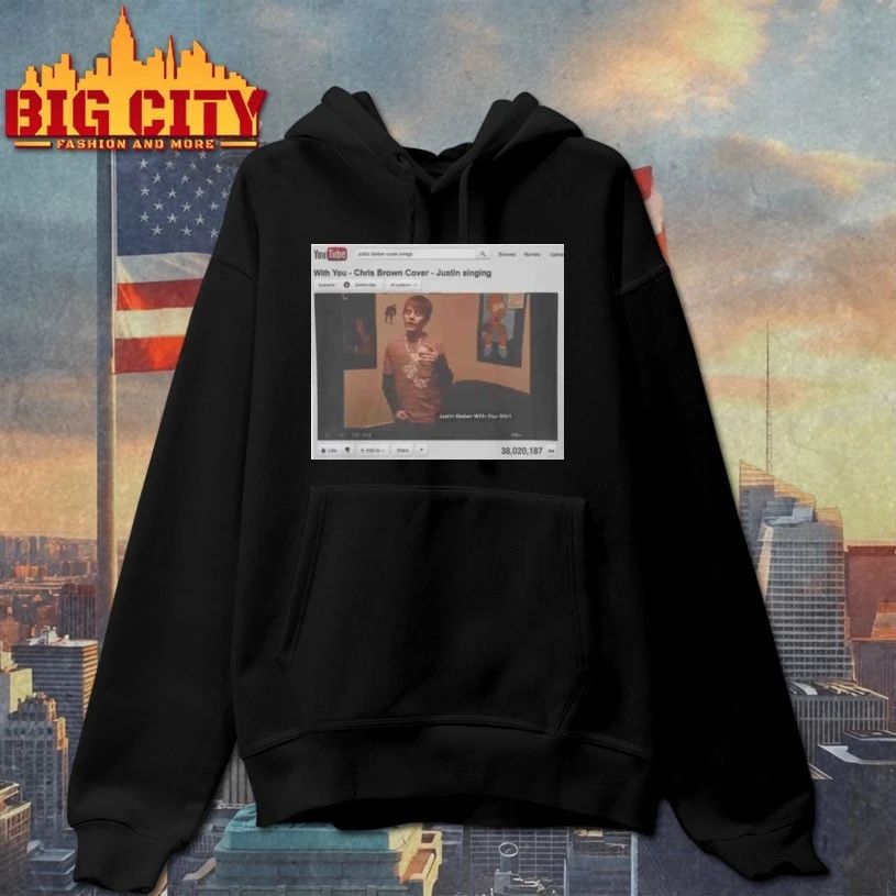 Justin Bieber With You Iconic Pop Style T-shirt