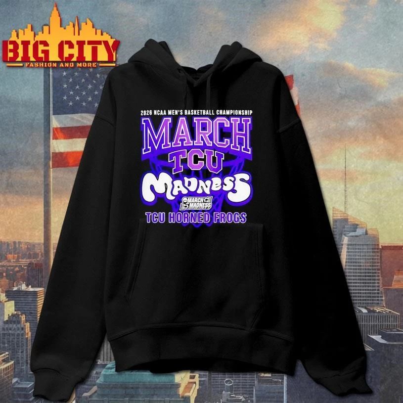 TCU Horned Frogs 2026 NCAA Men’s Basketball Championship March Madness Shirt