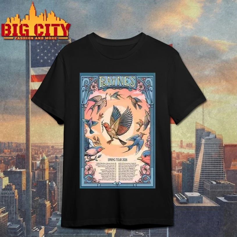 Raynes Spring Tour 26 Poster T-shirt