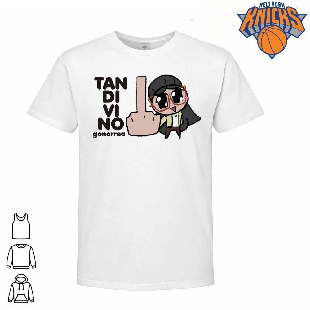 Tan Divino Gonorrea Chibi Girl Middle Finger Funny Meme shirt