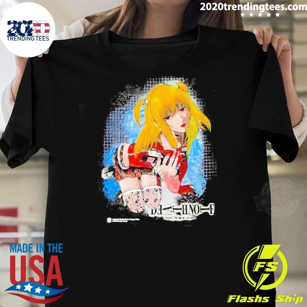 Misa Misa Death Note Anime Manga Goth Shirt