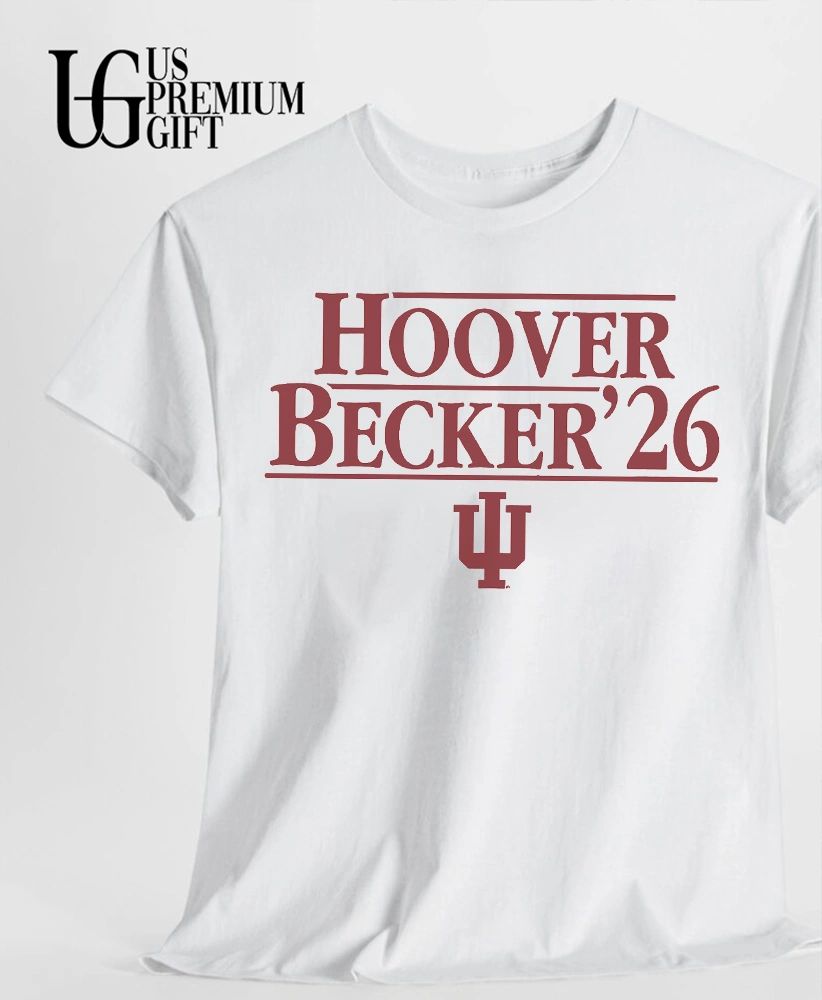 Josh Hoover and Charlie Becker Indiana University Hoosiers Hoover Becker ’26 shirt
