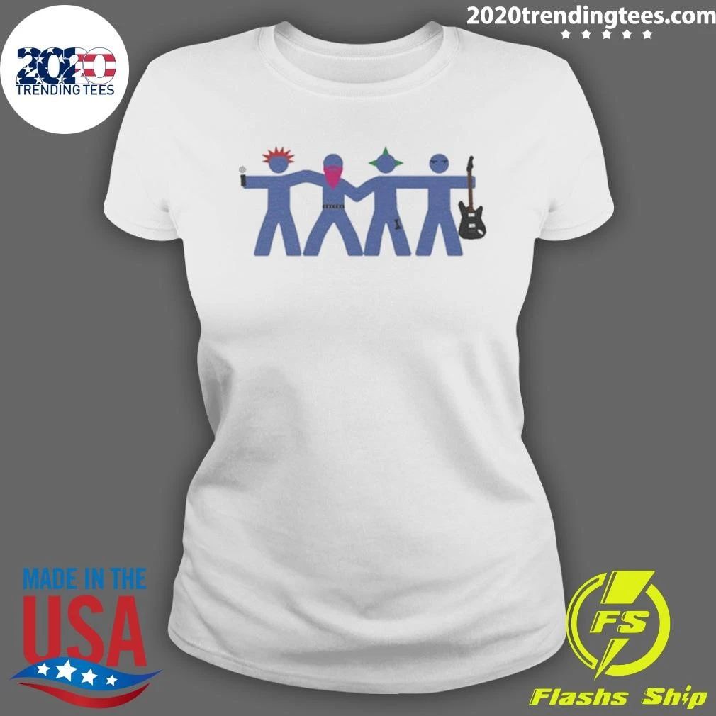 Friends From Work Punk Band Minimalist Tee Shirt