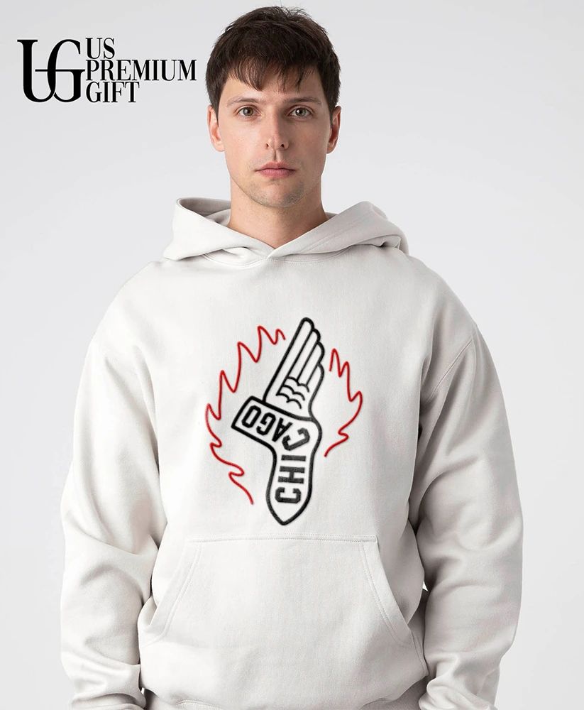 Chicago White Sox Winged Sock Baseball shirt