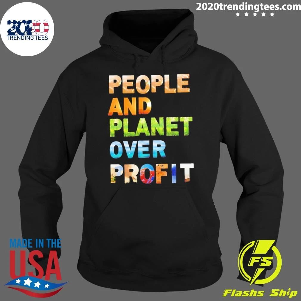 People And Planet Over Profit Shirt