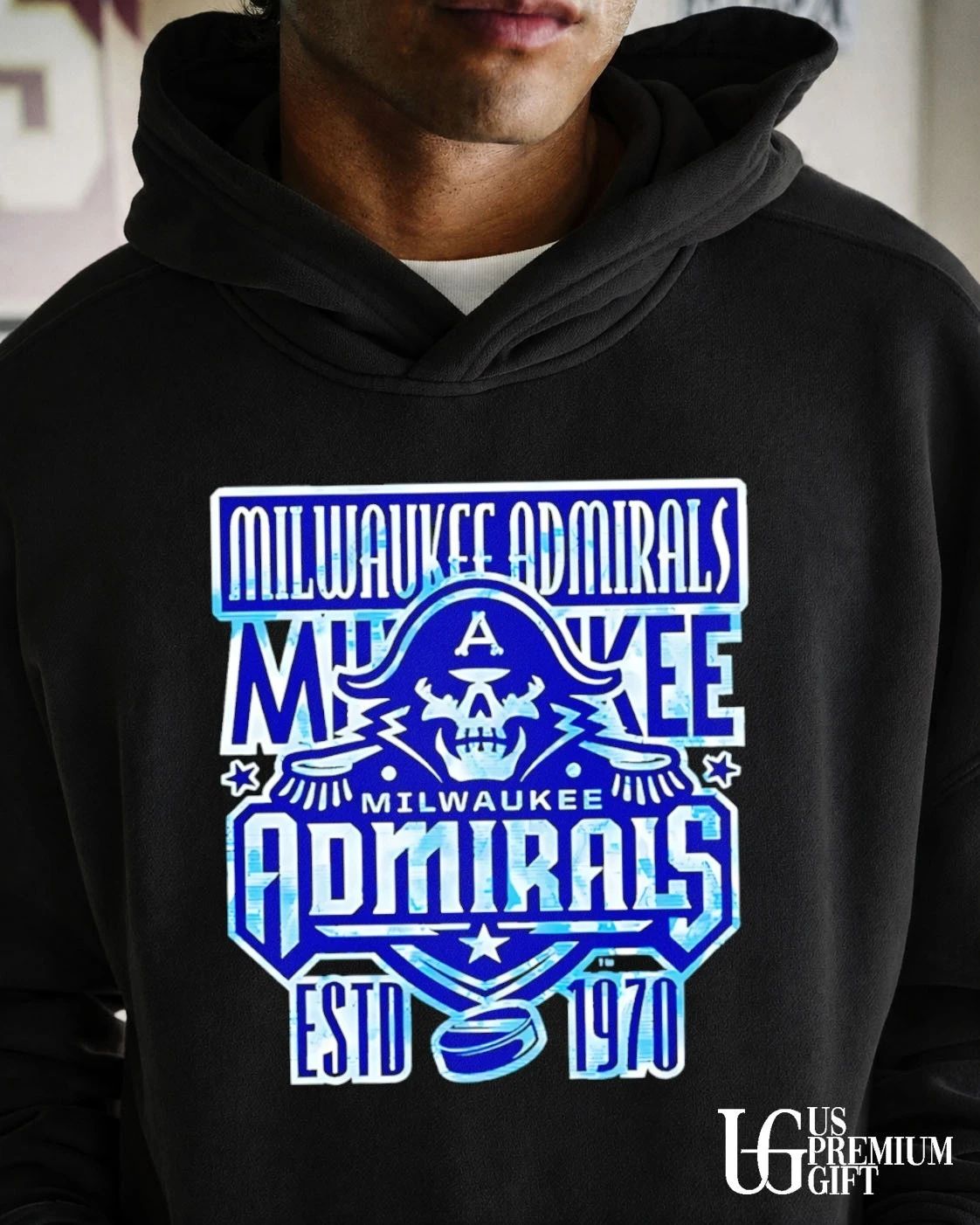 Milwaukee Admirals Estd 1970 logo shirt