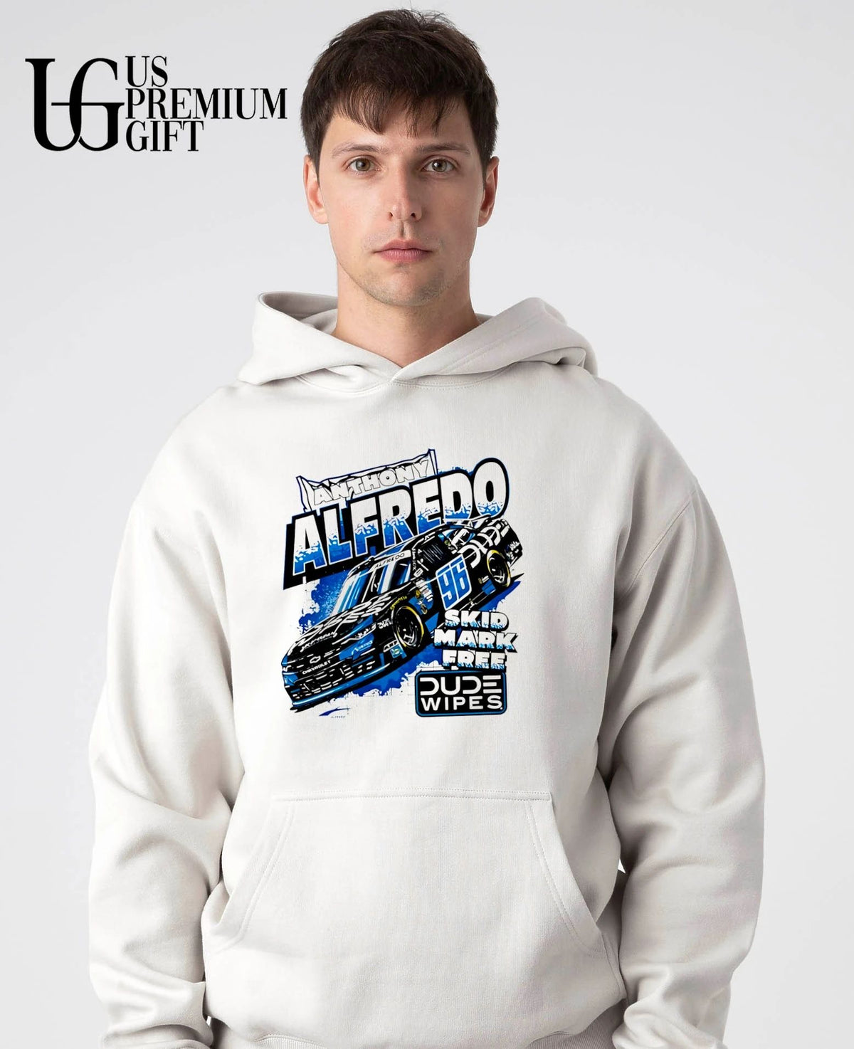 Anthony Alfredo 96 Dude Wipes Skid Mark Free Viking Motorsports shirt