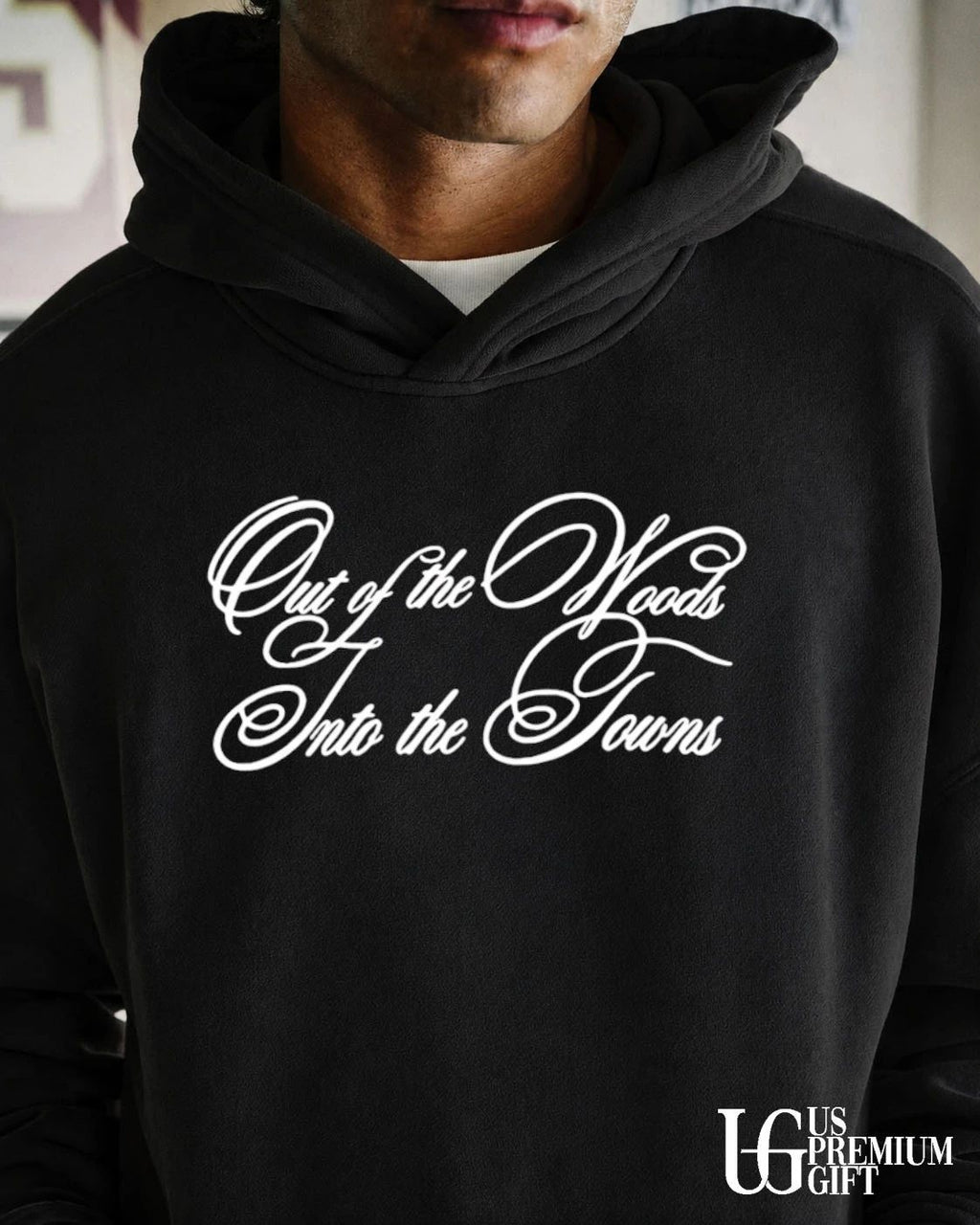Out of the Woods Into the Towns shirt