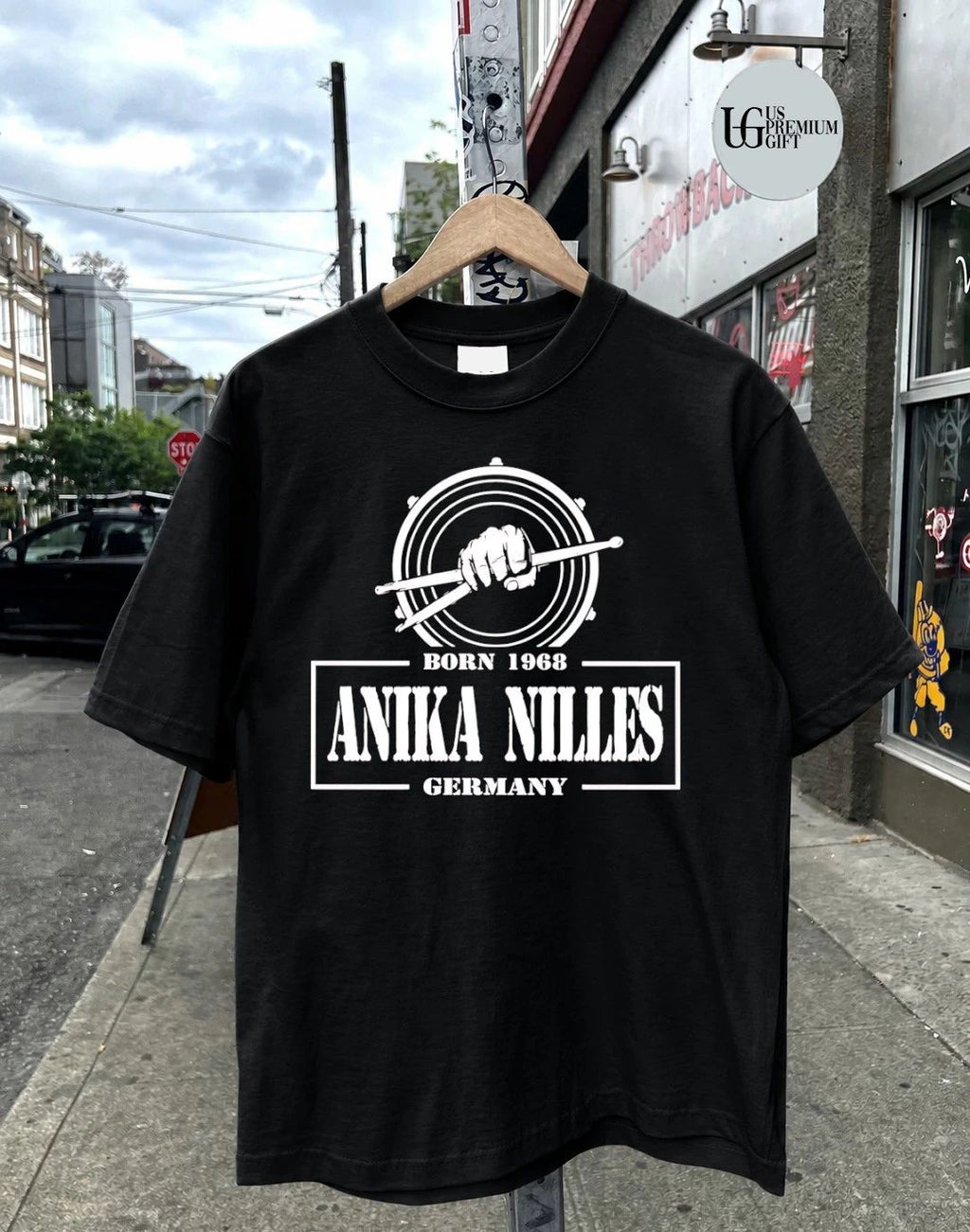 Anika Nilles Germany born 1968 shirt