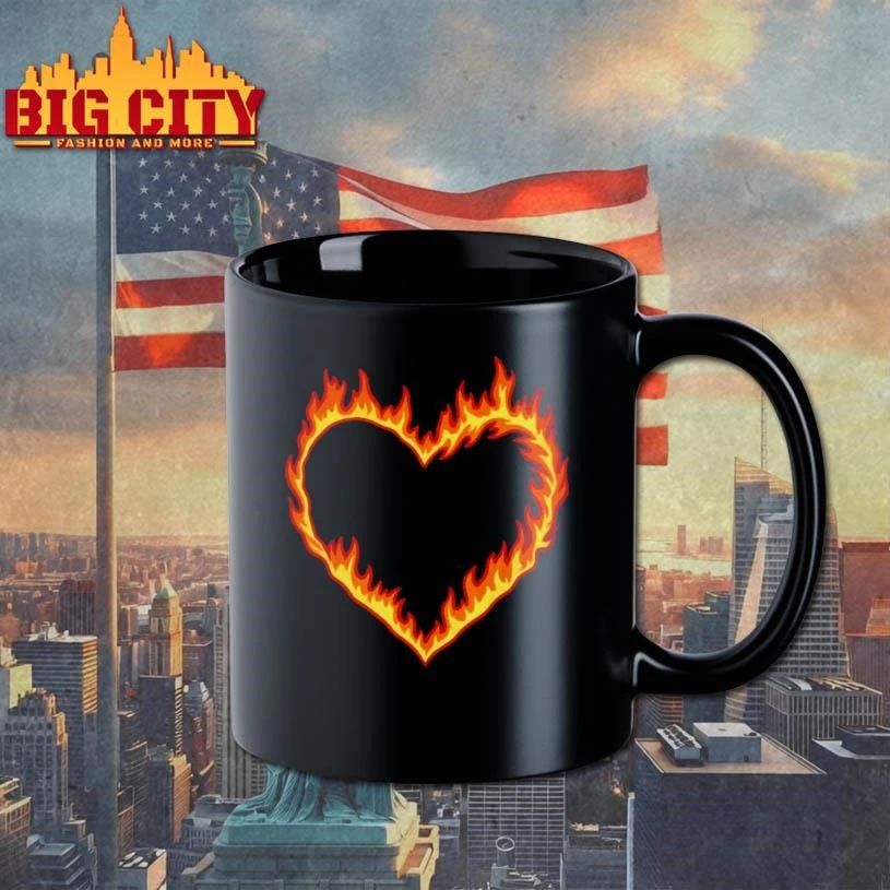 High Potential Morgan Croft Ring Of Fire Heart Shirt