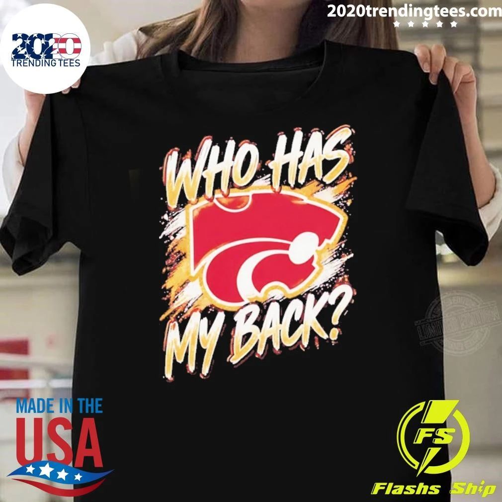 Who Has My Back Wildcat Logo Shirt