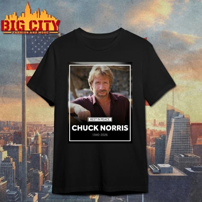 Rest in Peace Chuck Norris 1940-2026 T-shirt