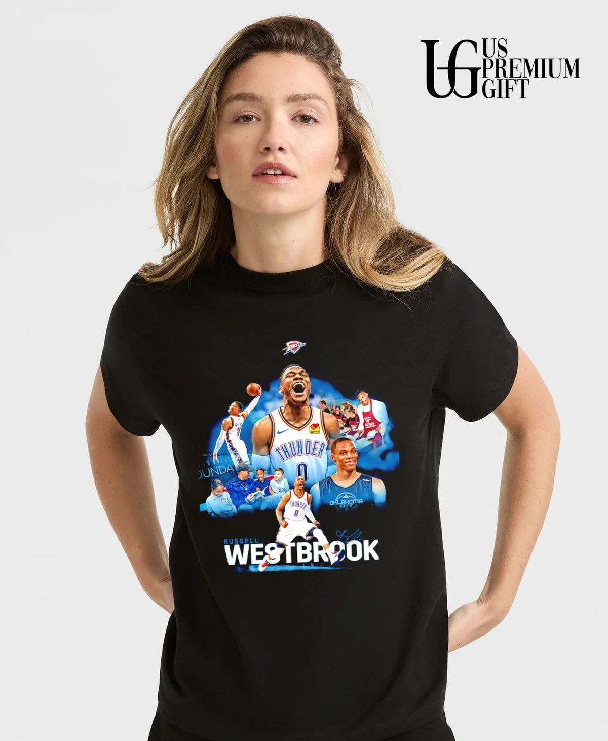 Russell Westbrook Oklahoma City Thunder NBA signature shirt