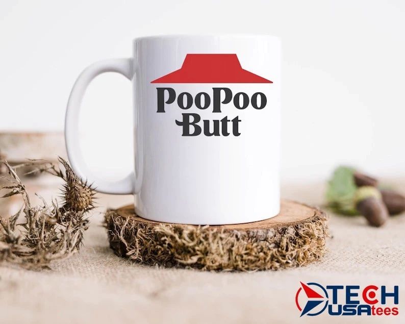 Poopoo Butt logo shirt
