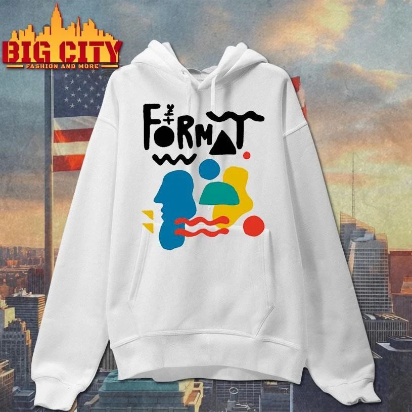 The Format Shapes Ivory Graphic Shirt
