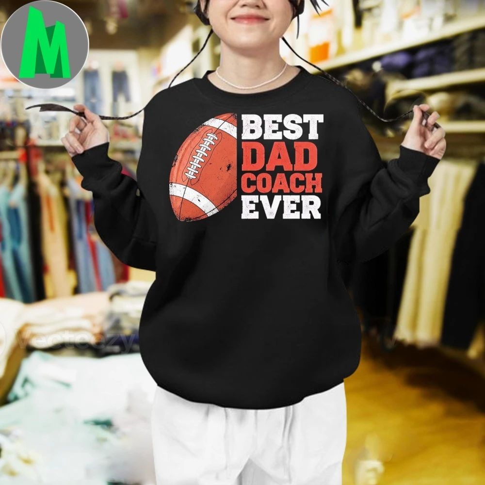 Dad Coach Ever Football Shirt