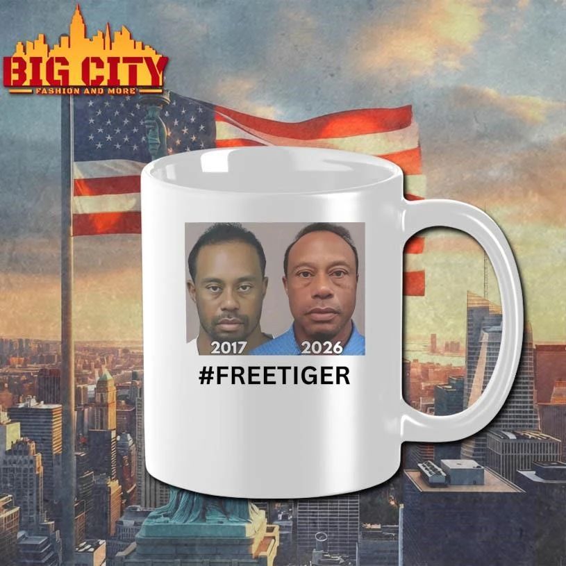 Tiger Woods Mugshot 2017 2026 Graphic Shirt