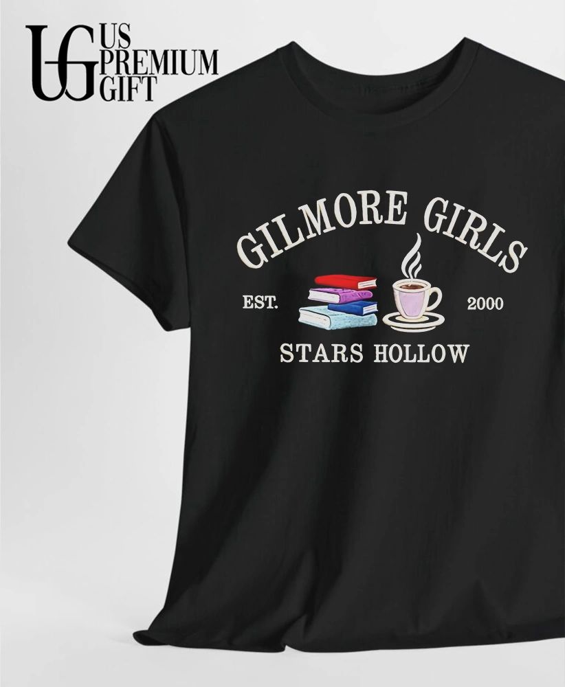 Mac Mcclung with Gilmore Girls Stars Hollow Est 2000 shirt