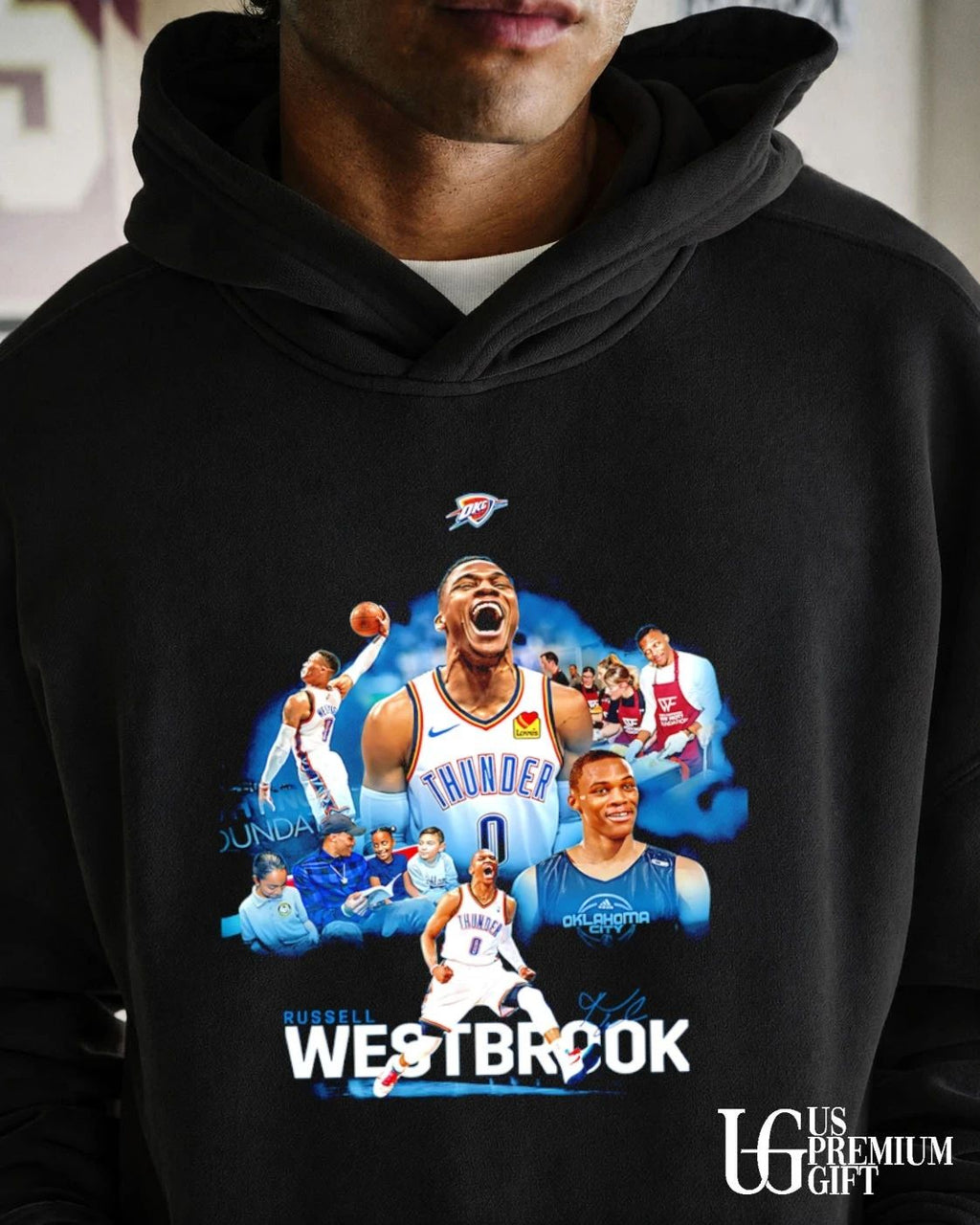 Russell Westbrook Oklahoma City Thunder NBA signature shirt