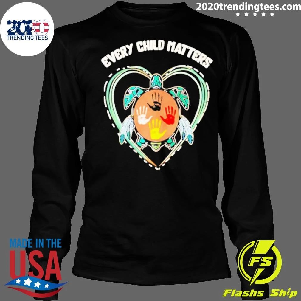 Every Child Matters Native Hand Shirt