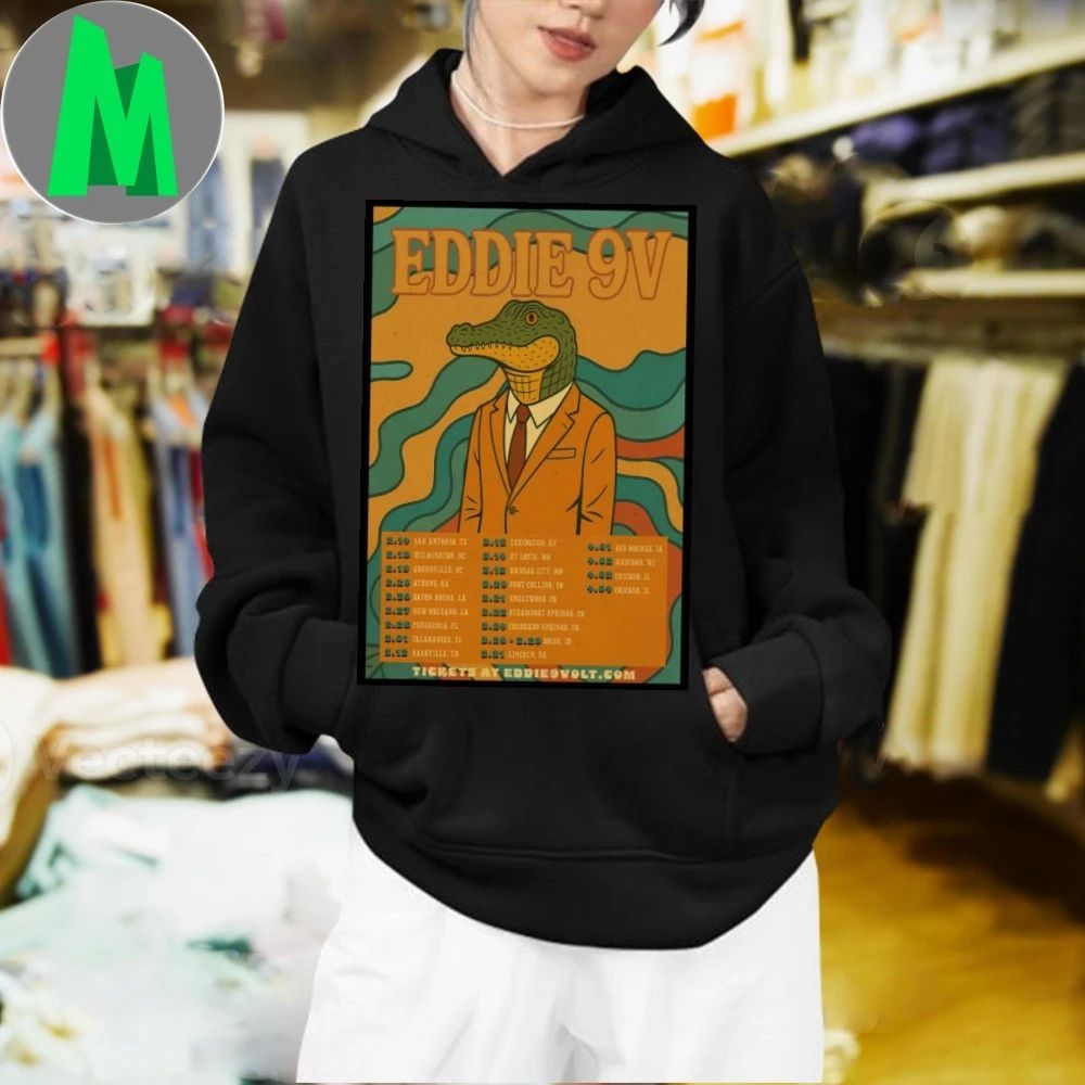 Eddie 9V New Tour 2026 Poster Shirt