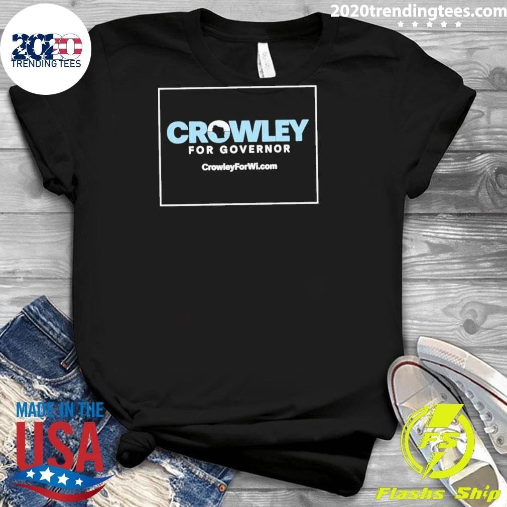 David Crowley Governor 2026 Shirt