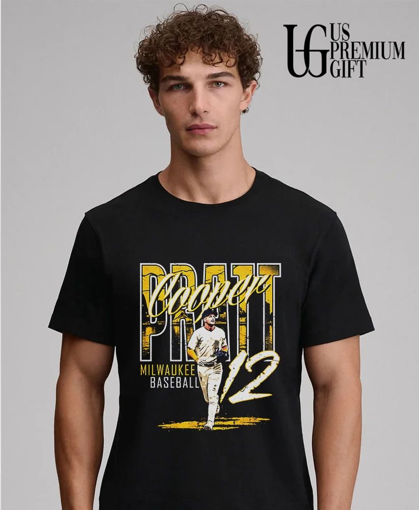 Cooper Pratt No 12 Milwaukee Brewers baseball player name 2026 shirt