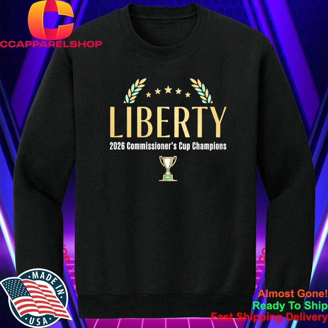 NY Liberty 2026 Commissioner’s Cup Champions Shirt