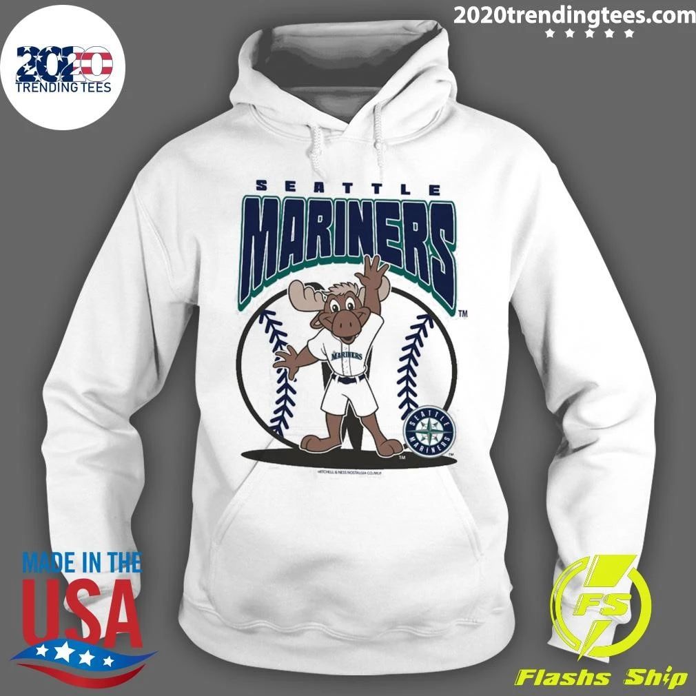 Seattle Mariners Mitchell & Ness Youth Mascot Mania Shirt