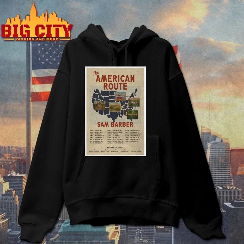 Sam Barber Taking The American Route 2026 Poster T-shirt
