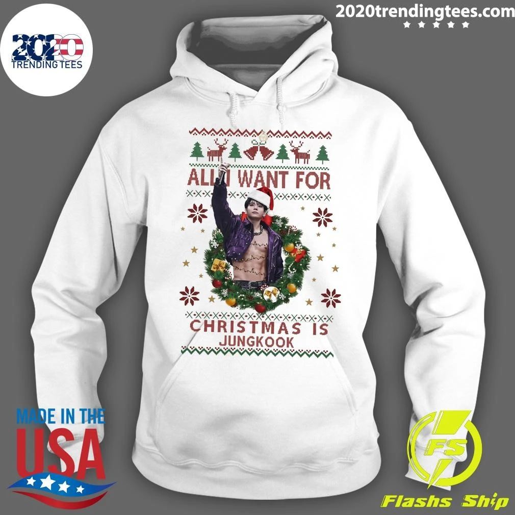 All I Want For Christmas Is Jungkook Sweater Shirt