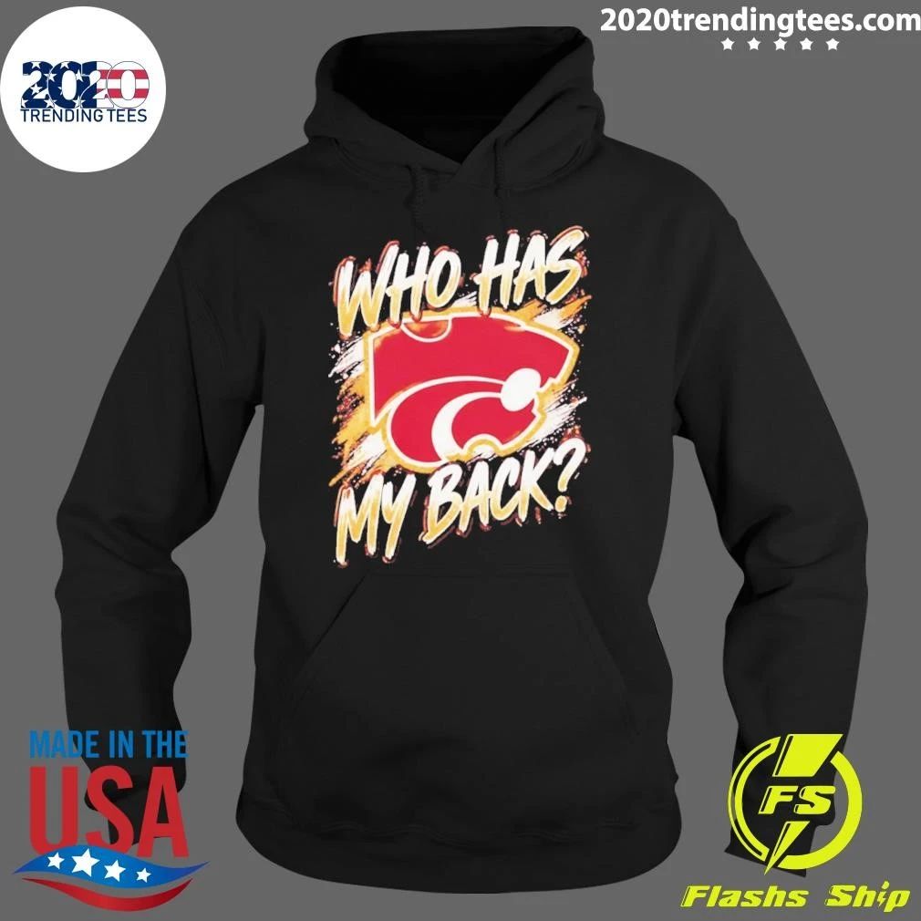 Who Has My Back Wildcat Logo Shirt