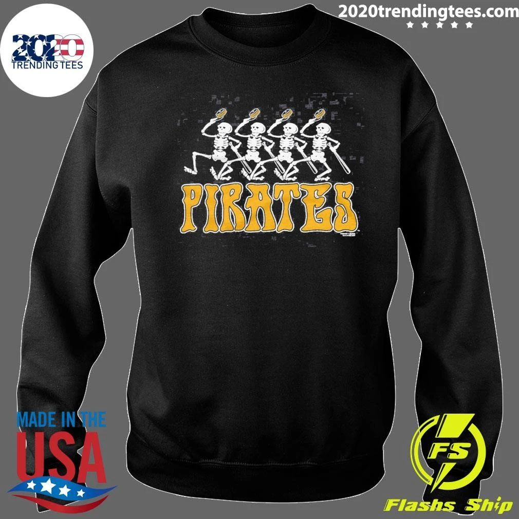 MLB Skeleton Grateful Dead Pirates Shirt