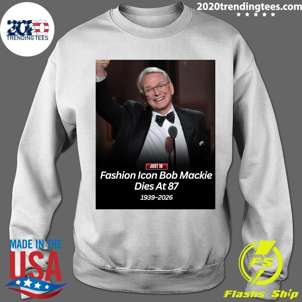 Fashion Icon Bob Mackie Dies At 87 1939-2026 Shirt