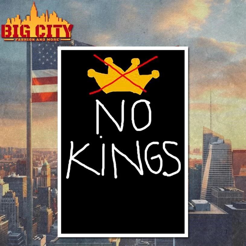 No Kings In America Draw Shirt