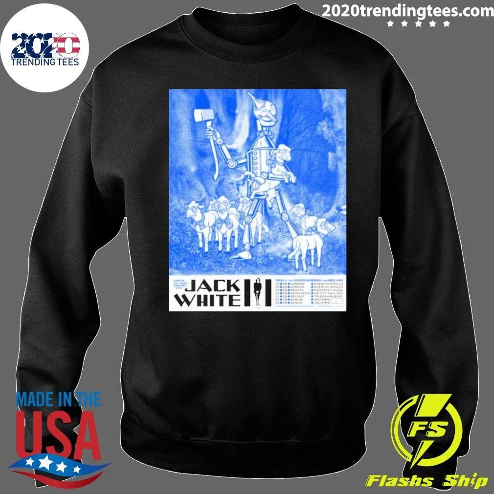 Jack White United Kingdom And Ireland 2026 Tour Shirt