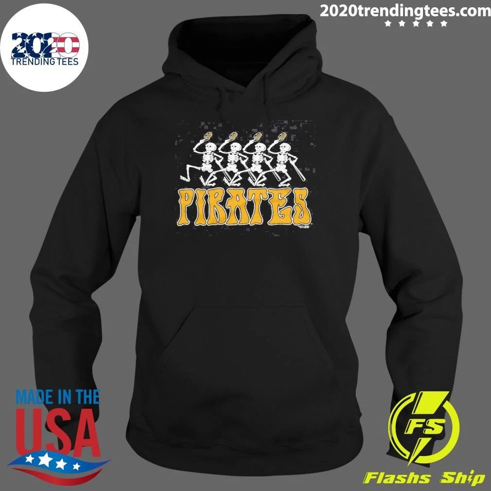 MLB Skeleton Grateful Dead Pirates Shirt