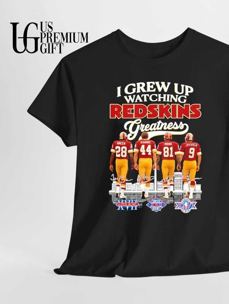 I grew up watching Redskins Legends Thank You For The Memories 2026 graphic shirt
