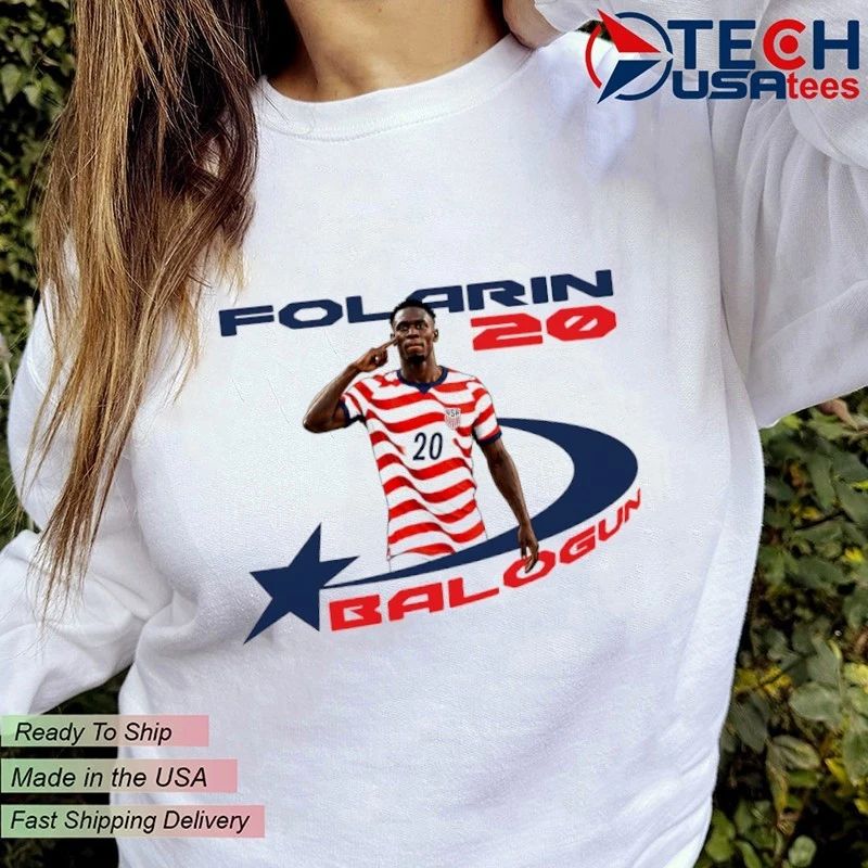 Folarin Balogun No. 20 United States National Team 2026 shirt