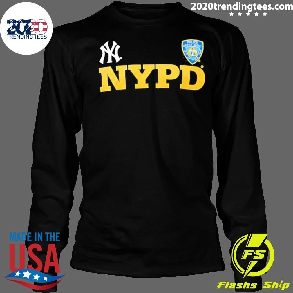 New York Yankees Nypd First Responders 9.11 Shirt