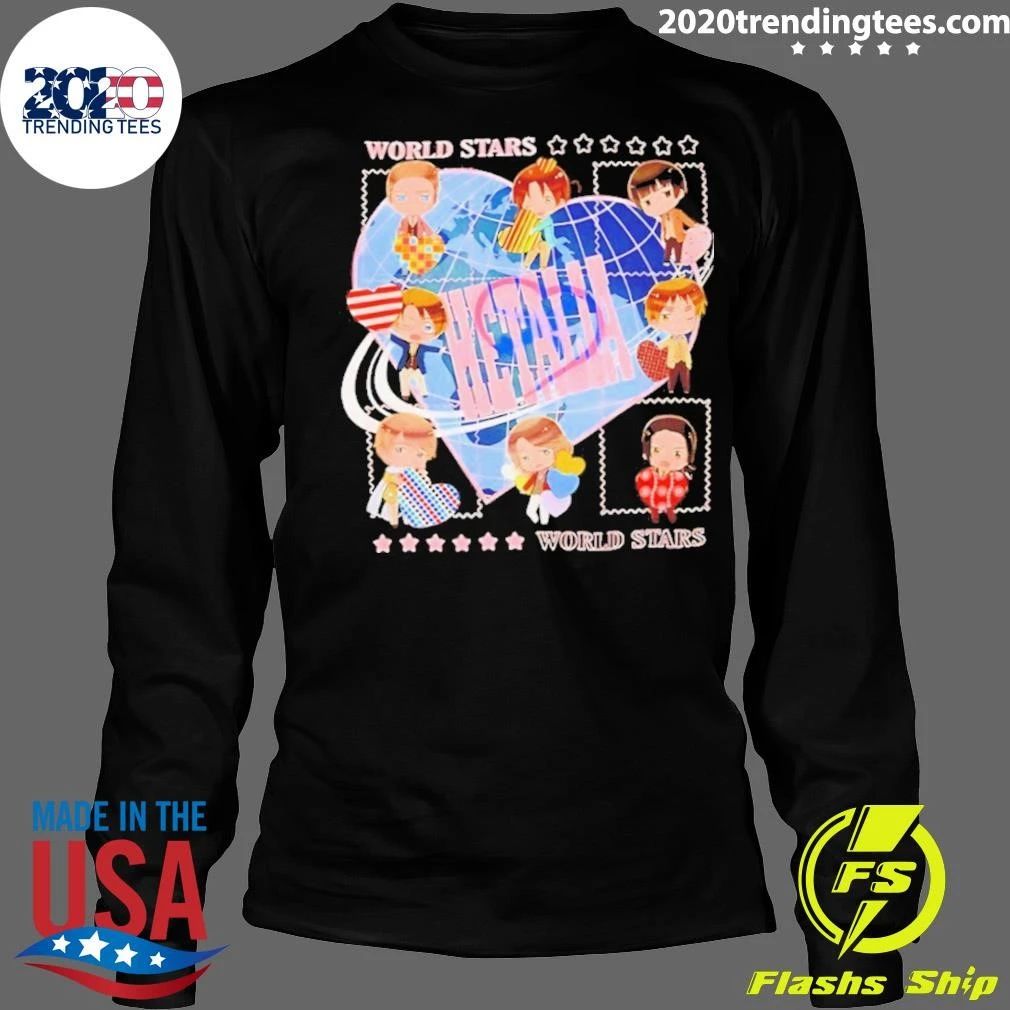 Hetalia World Stars Anime Chibi Shirt