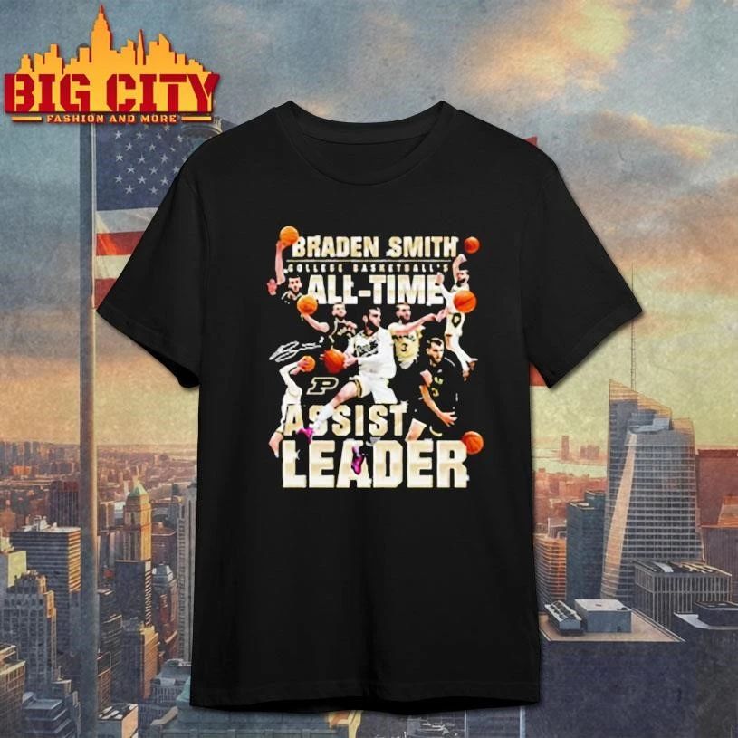 Braden Smith All-Time Assists Leader Shirt