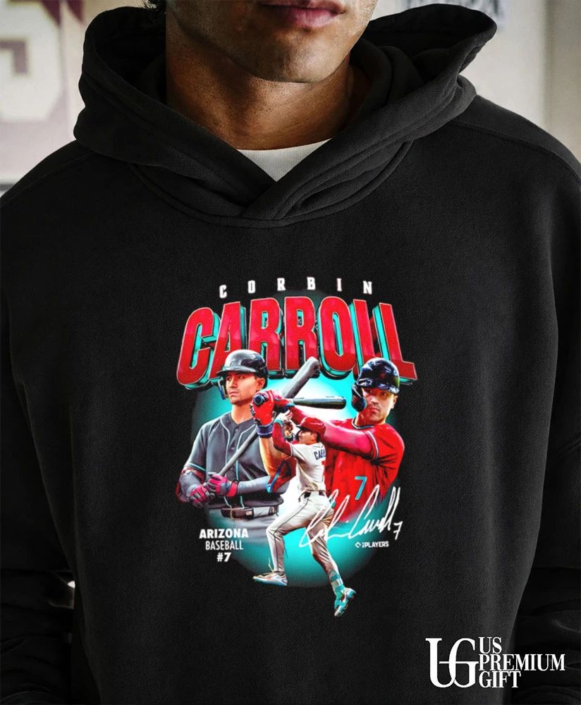 Corbin Carroll Arizona Diamondbacks baseball signature shirt