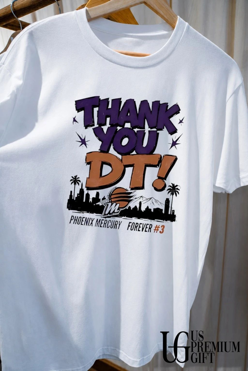 Thank You Diana Taurasi Phoenix Mercury Forever 20 Years Anniversary signature shirt