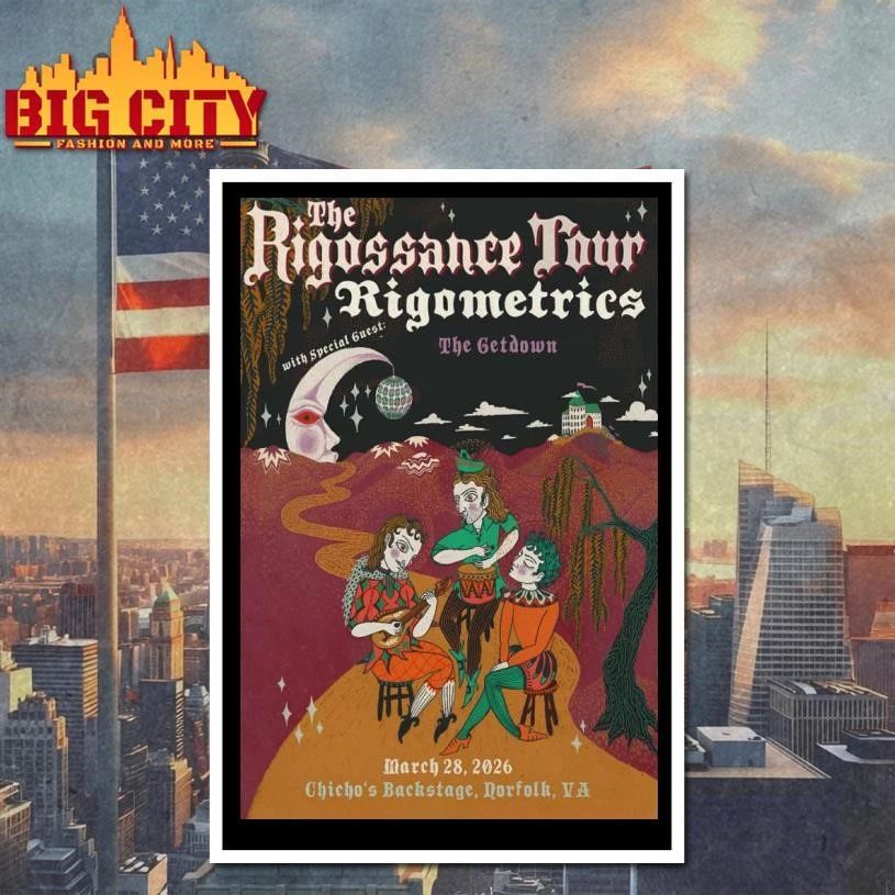 Rigometrics March 28 2026 Norfolk VA Poster Shirt